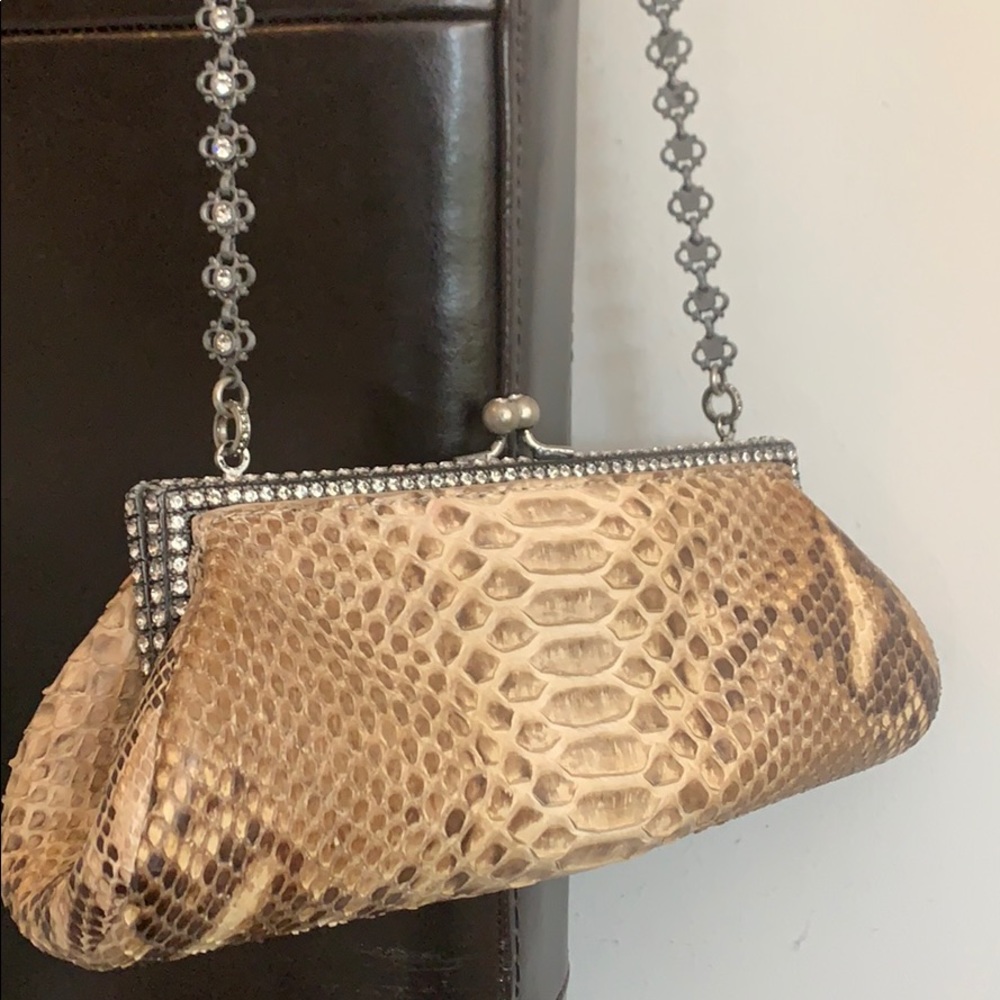 Besso python snake skin vintage bag LIKE NEW
